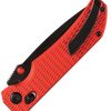 Tenable Eaglestrike Crossbar Lock Red Folding Knife Nitro V