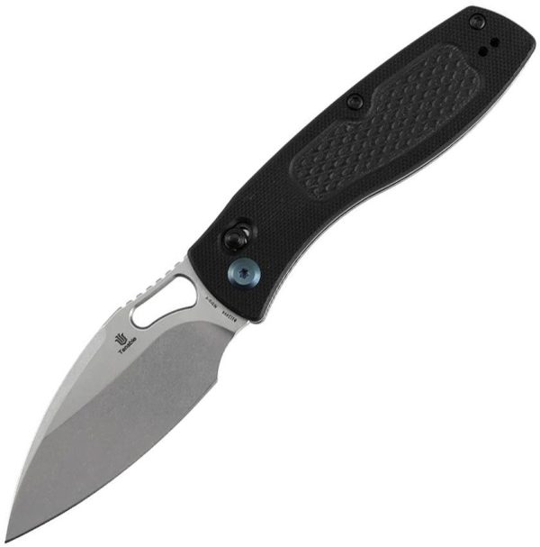 Tenable Heron Crossbar Lock Folding Knife Nitro V Black G10