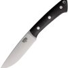 Bark River Fox River Black Canvas Micarta Fixed Blade Knife