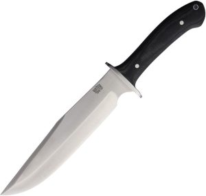 Bark River Highwayman IV Fixed Blade CPM-154 Black Micarta