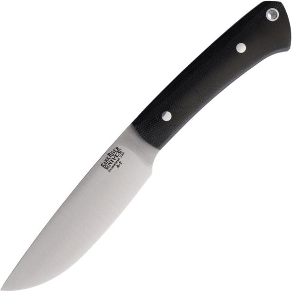 BA114MBC.jpg Bark River Highland Special Fixed Blade A2 Tool Steel 4" Drop Point