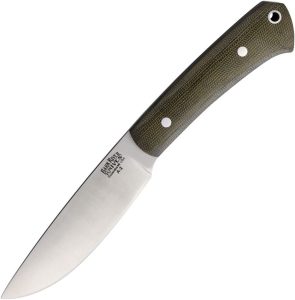 Bark River Highland Special Fixed Blade A2 Green Micarta