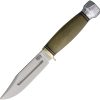Bark River Gladstone Hunter Fixed Blade CPM-154 Green Linen