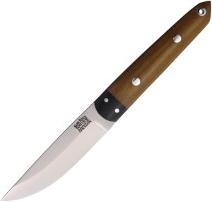 Bark River Kwaiken Fixed Blade CPM S35VN Natural Micarta
