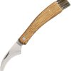 Baladeo Mushroom Knife Zebra Wood Handle