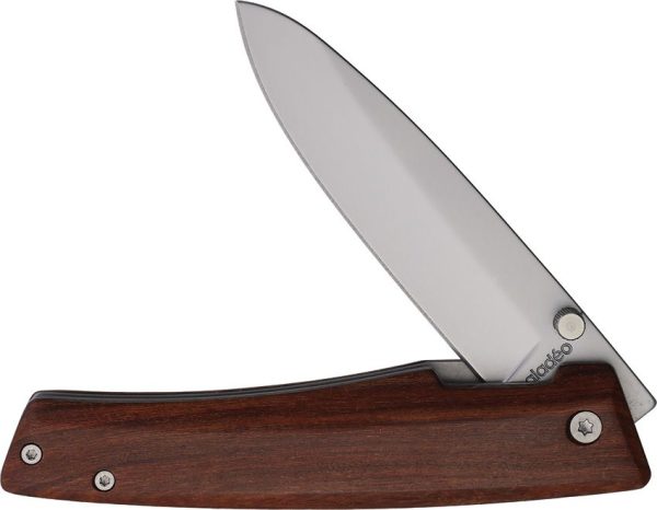 Baladeo Rio Negro Linerlock Folding Knife - Brown Wood