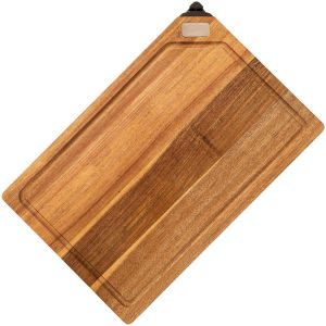 Baladeo Cutting Board with Sharpener - Acacia Wood