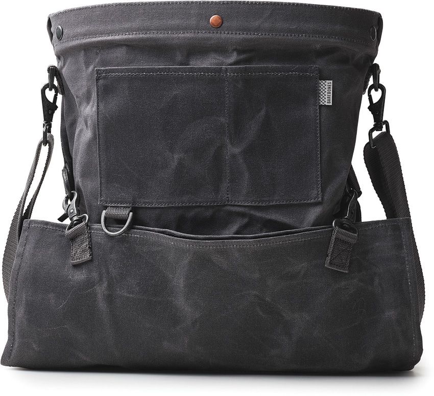 Barebones Living Harvest and Gathering Bag Gray Waxed Canvas