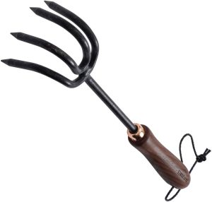 BARE090.jpg Barebones Living Cultivator - Brown Wood Handle