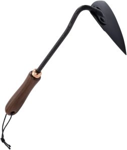 Barebones Living Triangle Hoe - Walnut Handle