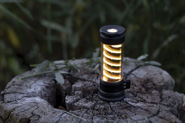 Barebones Living Edison Light Stick Tumbled Steel