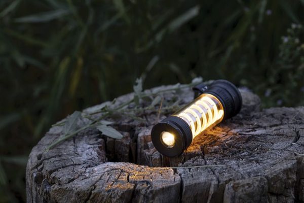 Barebones Living Edison Light Stick Tumbled Steel