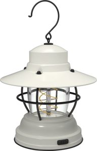 Barebones Living Outpost Lantern Vintage White