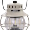 BARE180.jpg Barebones Living Railroad Lantern Vintage White - LED Lantern