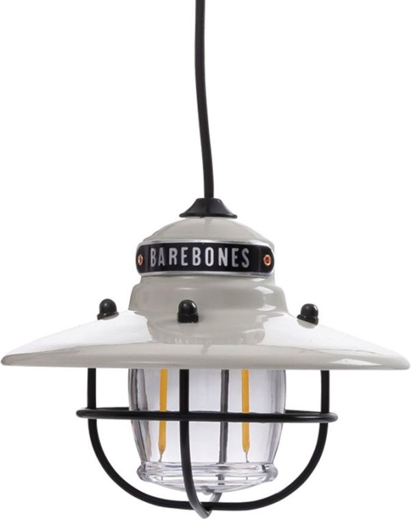 Barebones Living Edison Pendant Light - Rechargeable Hanging Lamp