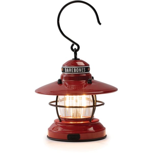 BARE274_add_01.jpg Barebones Living Edison Mini Lantern Red