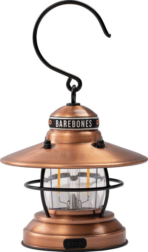 BARE275.jpg Barebones Living Edison Mini Lantern Copper