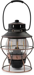 Barebones Railroad Lantern - Rechargeable Vintage LED