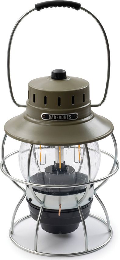 BARE281.jpg Barebones Railroad Lantern OD - Impact Resistant LED