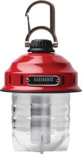 BARE296.jpg Barebones Beacon Hanging Lantern Red - Rechargeable
