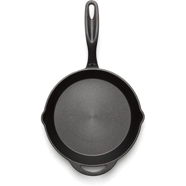 BARE302_add_01.jpg Barebones Living Cast Iron Skillet 10in - Dual Pour Spouts