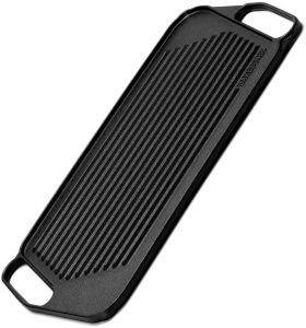 Barebones Living Cast Iron Griddle 21in Reversible - Grill/Flat