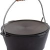 BARE327.jpg Barebones Living Cast Iron Dutch Oven 4qt - Copper Detail