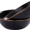 BARE340.jpg Barebones Living Enamel Bowl Set Charcoal Speckled