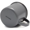 Barebones Living Enamel Cups - Stone Gray 14oz Set of Two