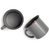Barebones Living Enamel Cups - Stone Gray 14oz Set of Two