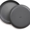 Barebones Living Enamel Plate Set - Stone Gray 11in
