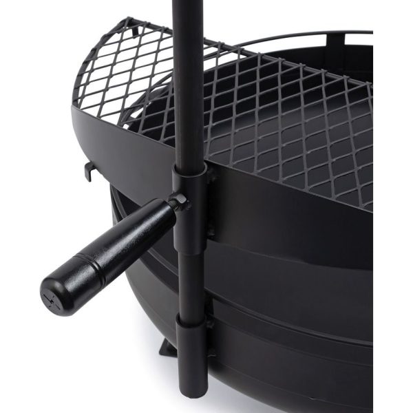 Barebones Living Cowboy Fire Pit Grill Grate - Adjustable