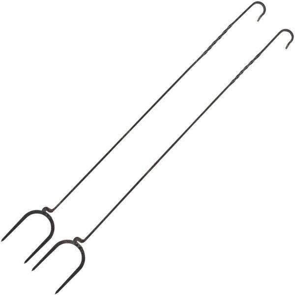 BARE460.jpg Barebones Living Roasting Sticks - Blackened Stainless 31.5in