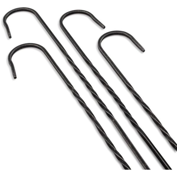 BARE461_add_02.jpg Barebones Living Cowboy Grill Skewer Set - Blackened Stainless
