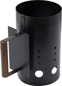 Barebones Living Charcoal Basket - Wood Handle