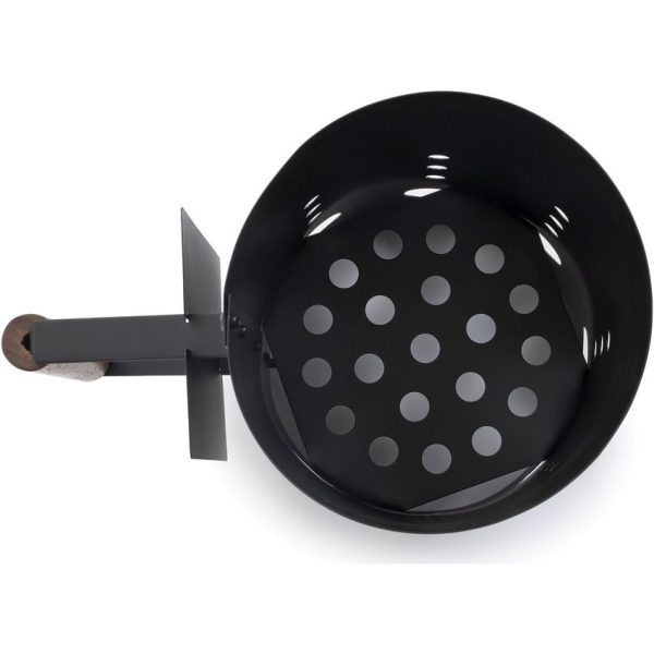 Barebones Living Charcoal Basket - Wood Handle