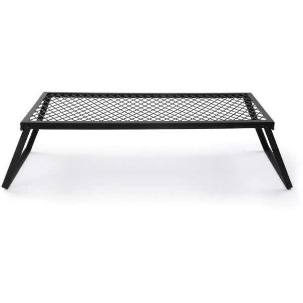 BARE476_add_01.jpg Barebones Living Fire Pit Grill Grate Rectangle - Steel Mesh