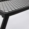 BARE476_add_02.jpg Barebones Living Fire Pit Grill Grate Rectangle - Steel Mesh