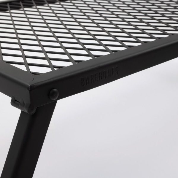 BARE476_add_02.jpg Barebones Living Fire Pit Grill Grate Rectangle - Steel Mesh