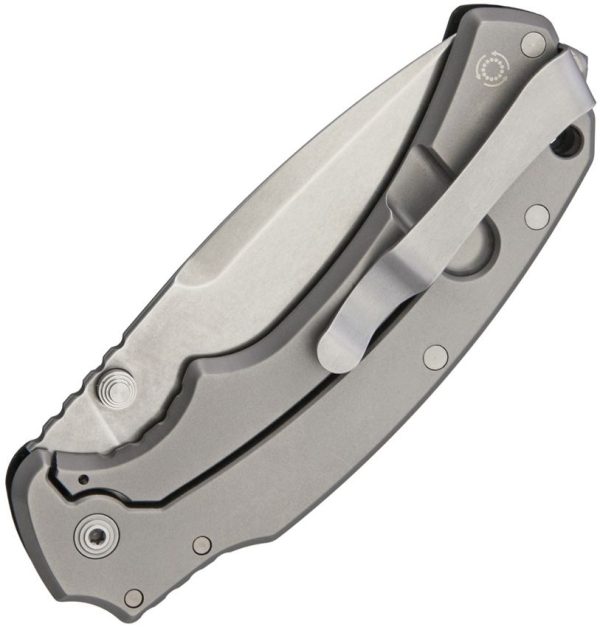 Bastinelli RED Folder Stonewashed D2 Folding Knife Italy