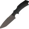 BAS04V2.jpg Bastinelli Creations RED V2 Fixed Blade 4" N690Co Black PVD