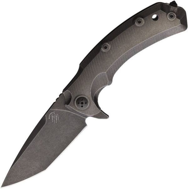 Bastinelli Creations Safe Framelock - Magnacut Stonewash
