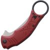 Bastinelli Creations Mako Linerlock Trainer Red G10 Folding Knife