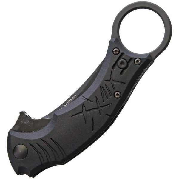 Bastinelli Creations Mako Folder - D2 Black Finish