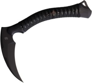 Bastinelli Reaper Tac Wrapped Fixed Blade N690 Black G10