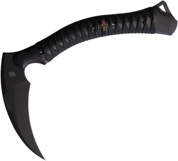 Bastinelli Reaper Tac Wrapped Fixed Blade N690 Black G10