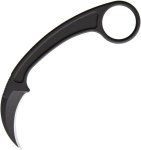 BAS202B.jpg Bastinelli Creations PiKa Karambit Black N690Co Fixed Blade