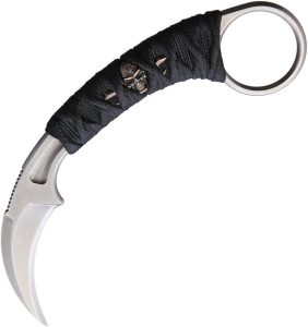 BAS202M.jpg Bastinelli Creations PiKa Karambit Stonewash Bronze