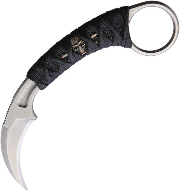 BAS202M.jpg Bastinelli Creations PiKa Karambit Stonewash Bronze