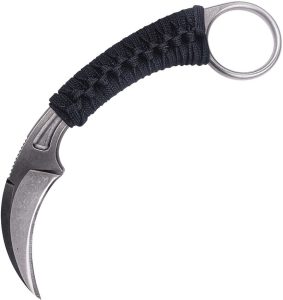 BAS202W.jpg Bastinelli Creations PiKa Karambit Stonewash N690